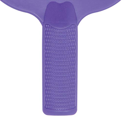 Set of 6 Unbreakable Waterproof Table Tennis Paddles with Comfortable Handles and Textured Sand Faces