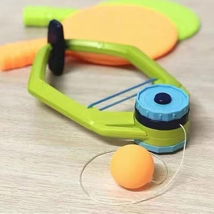 Hanging Table Tennis Trainer Set Door Ping Pong Game for Kids with Racket & Ball Adjustable Set