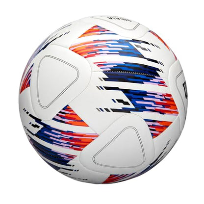 Wilson NCAA Vivido Replica - color: White/Orange/Purple, size: Size 5
