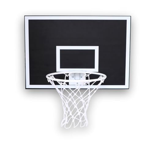 MVP Mini Indoor Basketball Hoop & Ball Set in Solid red Cedar Made in USA. Unique Over The Door or Wall Option 5 Mini Basketballs for Indoor Fun.