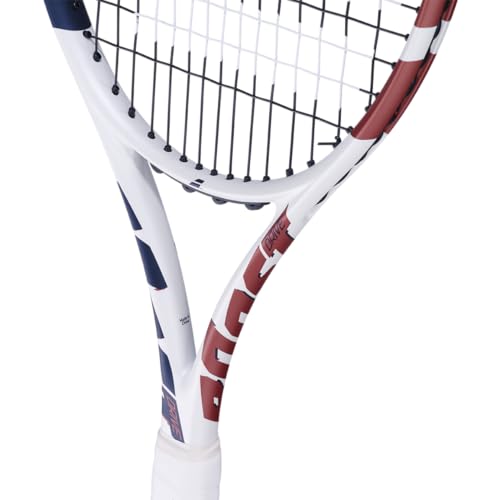 Babolat Boost Drive Strung Tennis Racquet (White) - size: 4" Grip