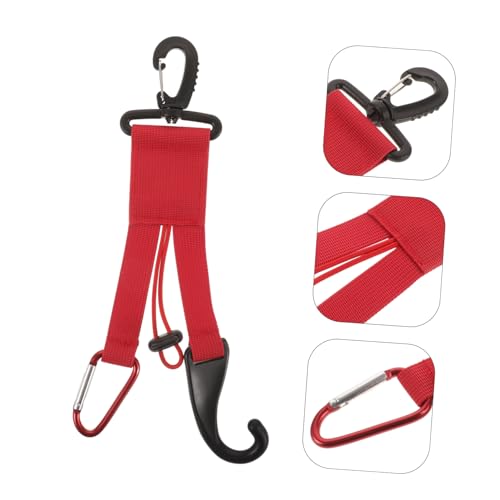 Mikikit Baseball Gear Holder Helmet Hook Multi-Functional Hanger for Bats Gloves and Backpacks and Portable Baseball Equipment Organizer