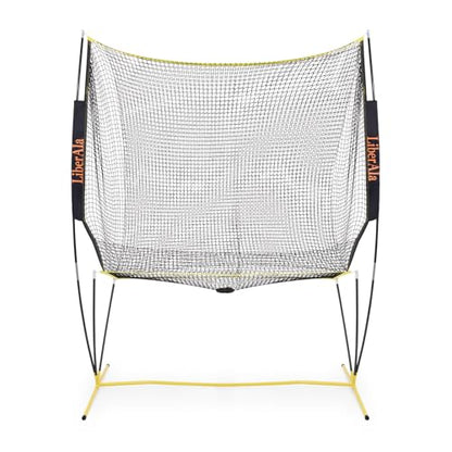 Portable Pickleball Net & Ball Collector ，Smart Recycling Net for Pickle Ball, Tennis, Baseball Practice Equipment ，Collapsible Pickleball Trainer for Indoor/Outdoor