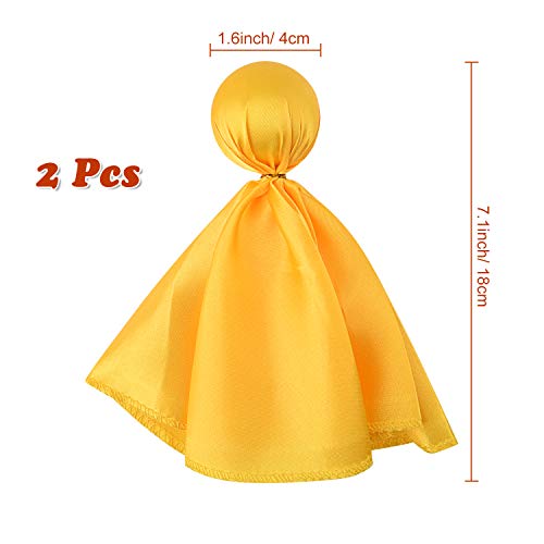 FEPITO Yellow Penalty Flag Football Flags Sports Tossing Flags Set for Party