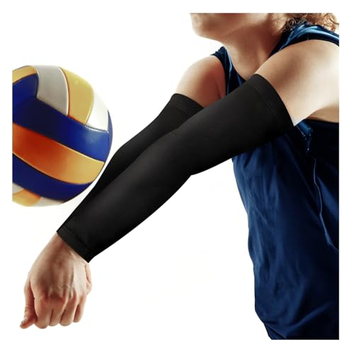 Volleyball Arm Sleeves youth girls - 5XS-2XL Compression Sleeves without pads for women teen girls tandem kids - size: Medium
