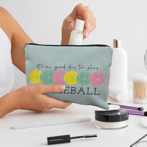 makeup bags makeup bag Cosmetic Bag 878 - color: Colorful Pickleball - 1
