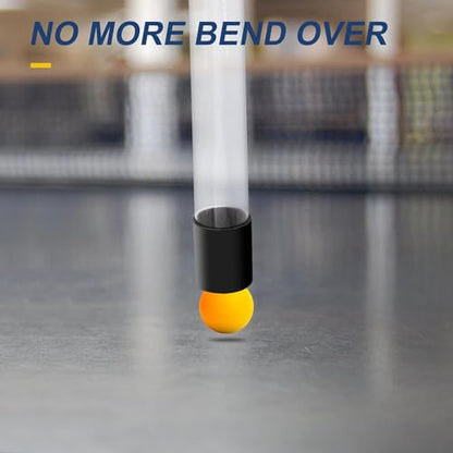 Ping Pong Ball Catcher Table Tennis Ball Picker Upper Tube, 31.5 Inch/80CM