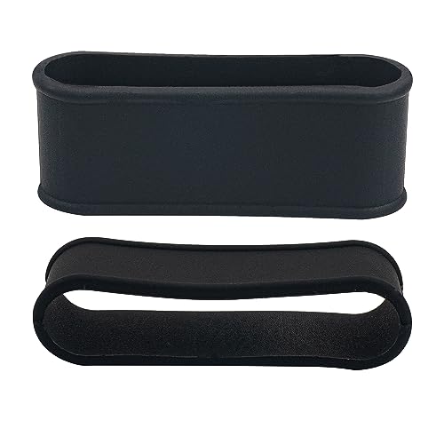 4PCS Pickleball Racquet Grip Bands, Black, Tennis Racquet Secures Overgrip