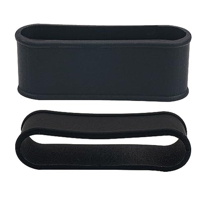 4PCS Pickleball Racquet Grip Bands, Black, Tennis Racquet Secures Overgrip