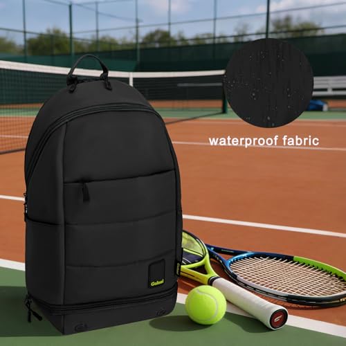 Goloni Tennis Backpack - Professional Tennis Bag for Men & Women - color: Black