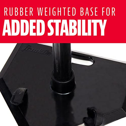 Franklin Sports One-Position Rubber Batting Tee