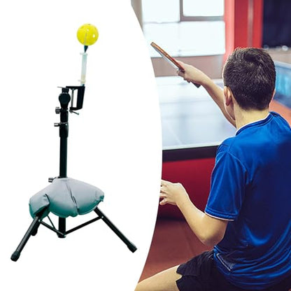 Pickleball Trainer Tennis Practice Rebounder Height Adjustable Professional Device Equipment for Beginners to Professionals