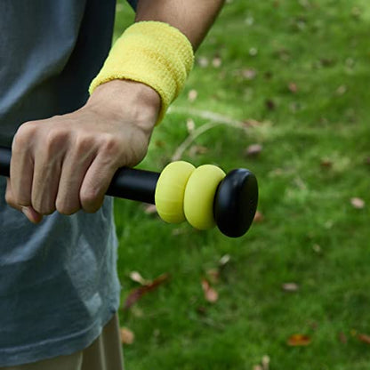 Bat Grip Choke Up Rings,Premium Choke Up Rings, Pressure Baseball Rings,Including: 8 Pack Choke up Rings, 2 Wrist Protectors - color: Mixture Colour
