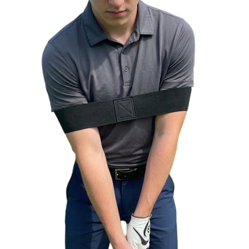 Golf Swing Trainer, Golf Training Belt for Men Inflatable with Inflator Pump Assist Golf Swing Trainer Golf Swing Assistant for Beginner