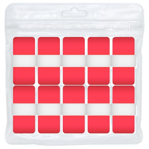 10pcs Tennis Grip Tape - Tennis Overgrip for Tennis Racquet - Tennis Racket Grip Tape - Pickleball Paddle Grip Tape - color: red