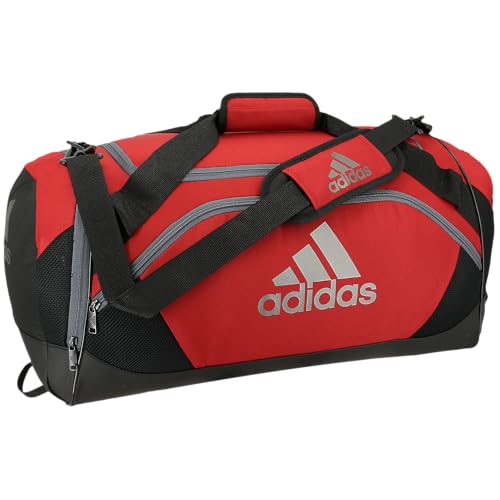 adidas Team Issue Duffel Bag – Durable for Sports & Travel - color: Team Power Red