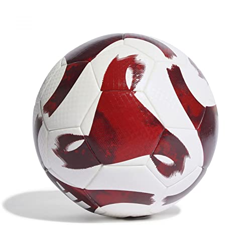 Adidas Tiro League Thermally Bonded Ball - color: WHITE/TMCOBR/TMCORD