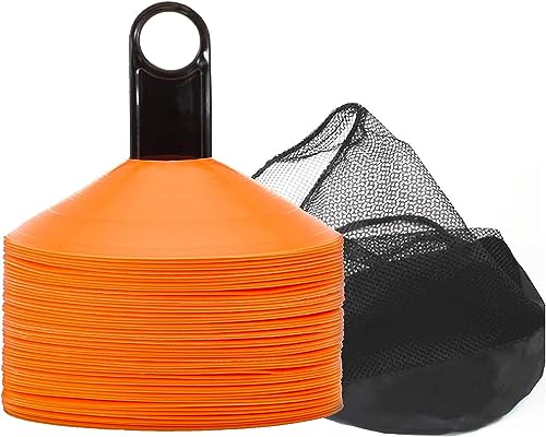 Biggz Flag Football Starter Kit - 48 Belts with (2) Junior Size Footballs and (2) Pumps + Bonus 25 Cones