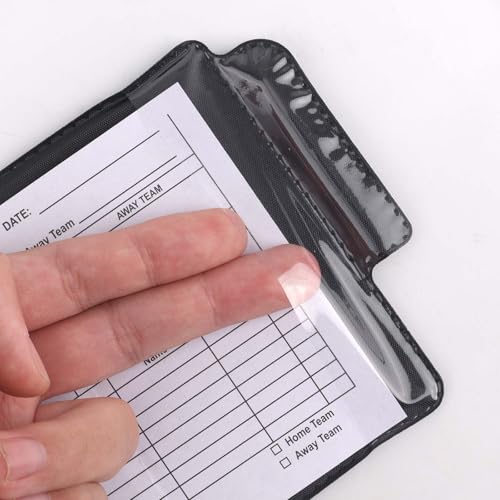 Gosknor Soccer Referee Kit, Warning Football Referee Set Yellow Red Cards,Card Holder, for Coach Sports Accessories