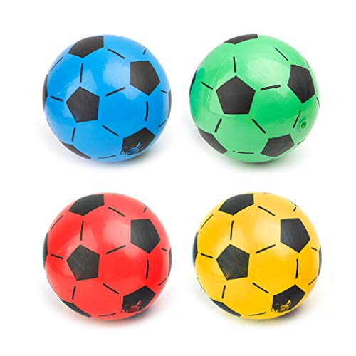 20cm Children Training s Children Soccer Training School Gift Inflatable Football Environmentally Friendly PVC, As Pic Shows