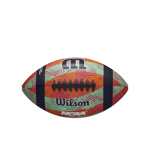 WILSON NCAA Statement Geo Football - Junior, Orange