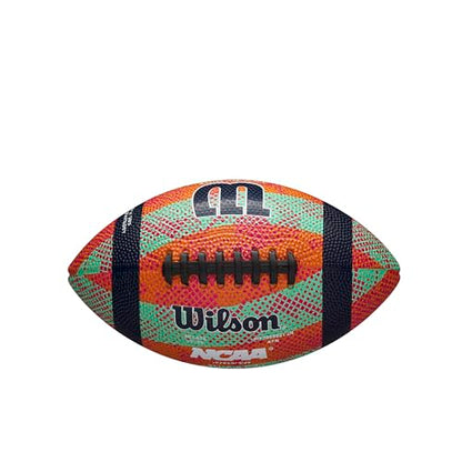 WILSON NCAA Statement Geo Football - Junior, Orange