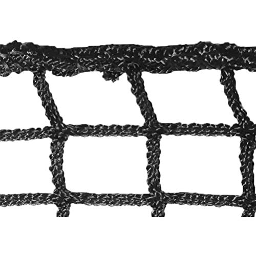 Aoneky Polyester Baseball Backstop Net, Heavy-Duty Knotless Mesh for Hitting & Pitching, UV & Weather Resistant Barrier with Rope Border (Softball, Training, Outdoor) - size: 10x10ft