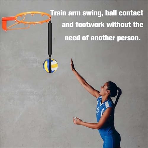 1/4/8pcs Volleyball Training Equipment Aid Practice Trainer with Adjustable Belt for Serving Setting Spiking Returns Ball