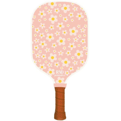 RAD Pickleball Paddle – USAPA Approved Pickleball Racket – Fiberglass Surface with Spin Grit Tech – Carbon Fiber Pickleball Paddle for Power & Control – Indoor & Outdoor - color: Sunny Daze