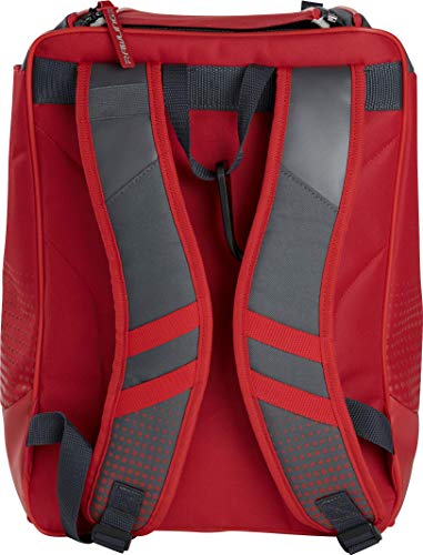 Rawlings | FRANCHISE Backpack Equipment Bag | Baseball/Softball | Rec/Travel | Multiple Styles - color: Scarlet Red