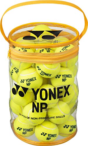 YONEX Tennis Ball, Non-Pressure Ball, Yellow