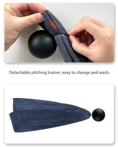 Baseball&Softball Pitching Towel Trainer for Fastball, Changeup, Curveball Precision and Power, Portable Versatile Drill Tool for Consistent Form and Performance Improvement