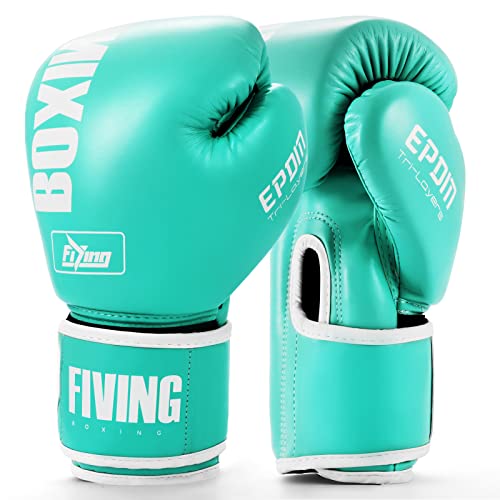 Boxing Gloves for Men and Women Suitable for Boxing Kickboxing Mixed Martial Arts Muay Thai MMA Heavy Bag Training - color: Green, size: 10oz