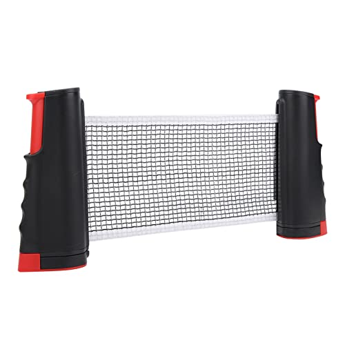 LIZEALUCKY Retractable Portable Table Tennis Net Telescopic Grid Racket for Outdoor Sports