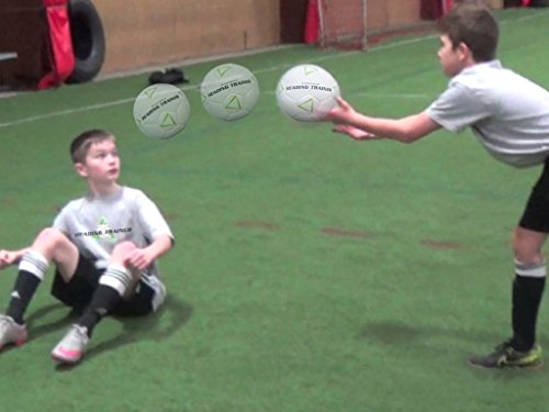 The Training Triangle Heading Trainer Team Set of 6 Soccer Balls