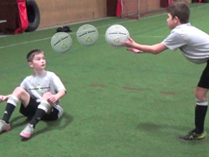 The Training Triangle Heading Trainer Team Set of 6 Soccer Balls