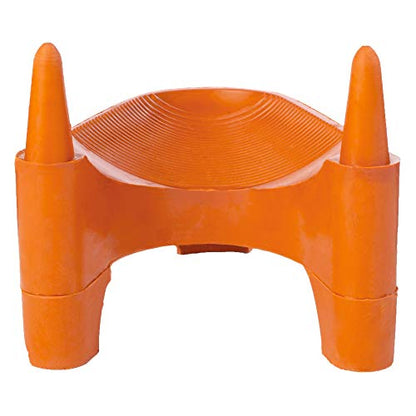 Football Kicking Tee, Orange 2" - Regulation Kickoff Tee for High School, Pee Wee, Recreation League Football Games - Great for Practicing Form, Developing Fundamentals, and Increasing Distance