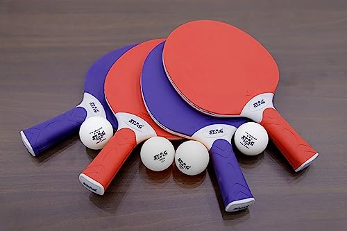 STAG Kona Outdoor Table Tennis Table 4-Player Bundle