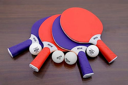 STAG Kona Outdoor Table Tennis Table 4-Player Bundle