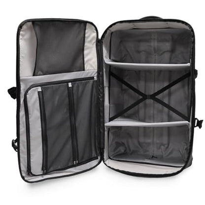 USWE Buddy Athlete Gear Pack, Duffle Bags to Store Sports Gear, Essentials, Ideal For Travelling, Gym, Training and More (100L Trolley Bag Black/Red) - style: 100l Trolley Bag Black/Red