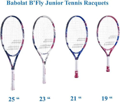 Babolat B'Fly Jr Tennis Racquet Bundled with a Bag (Add Optional Tennis Balls & Grips)