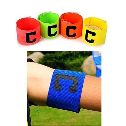 Football Soccer Captain's Armbands, 5PCS Captain Armband, Captain's Armband Diamond Pattern for Youth