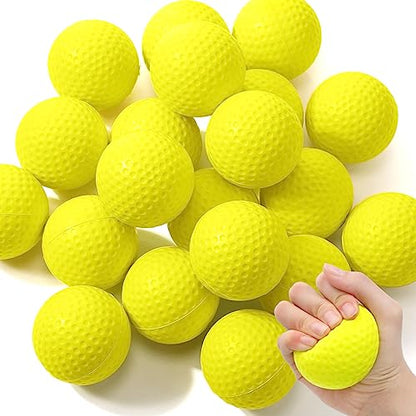 Libima Mini Golf Stress Ball Bulk Foam Practice Balls Stress Relief Sports Ball Training for Golf Birthday Party Favors Carnival Classroom Reward Indoor Outdoor