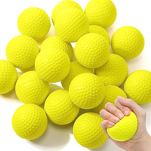 Libima Mini Golf Stress Ball Bulk Foam Practice Balls Stress Relief Sports Ball Training for Golf Birthday Party Favors Carnival Classroom Reward Indoor Outdoor