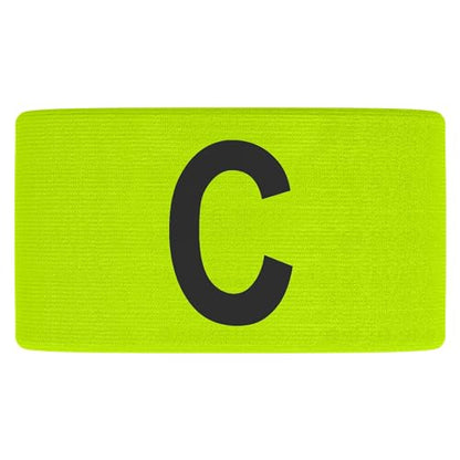Great Call Athletics Captain Arm Bands 8 Pack Soccer Lacrosse Football Armbands Adjustable Adult Youth Captains Arms Color - color: Yellow