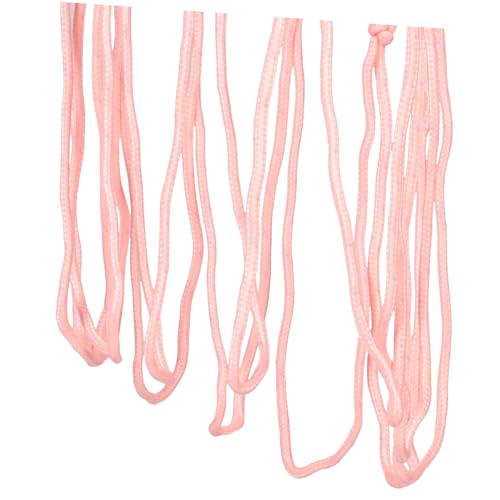 Abaodam Luminous Pink Basketball Net Replacement Durable Polyester Glow Dark Basketball Frame Net for Outdoor and Indoor Courts Standard Strong Load Bearing for Training and Recreation