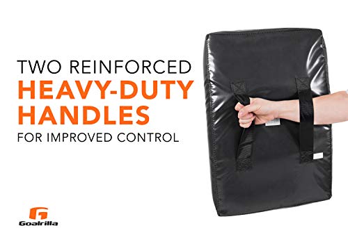 Goalrilla Football Blocking Dummy with Heavy-Duty Handles, Durable for Football, Basketball, MMA & Sports Training , Black