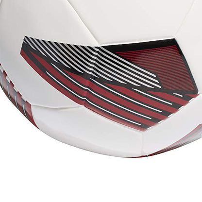 adidas Tiro Soccer Ball - color: White/Black/Silver Met., size: FUTS