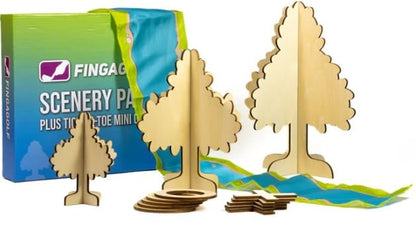 Fingagolf Indoor Golf Game Realistic Golf for Home, Office, or Travel – Unique Gift for Golfers of All Ages - style: All In Set