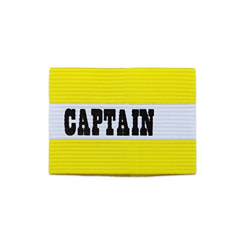 Champion Sports unisex teen Youth Size Captain Armband, Yellow, Youth US